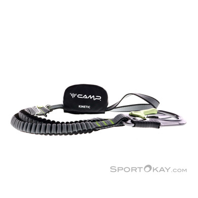Camp Kinetic Gyro Rewind Pro Klettersteigset-Grün-One Size