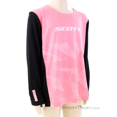 Scott Vertic Delta Kinder Bikeshirt langarm-Pink-Rosa-152