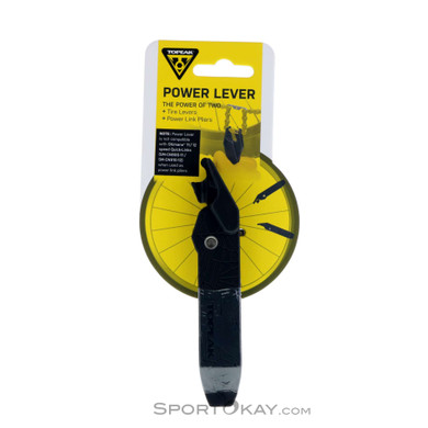Topeak Power Lever Reifenheber-Schwarz-One Size