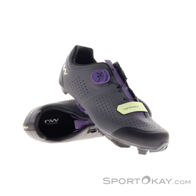 Northwave Razer Damen Fahrradschuhe-Dunkel-Grau-38