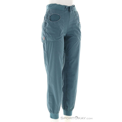 E9 Mix Damen Kletterhose-Dunkel-Blau-M