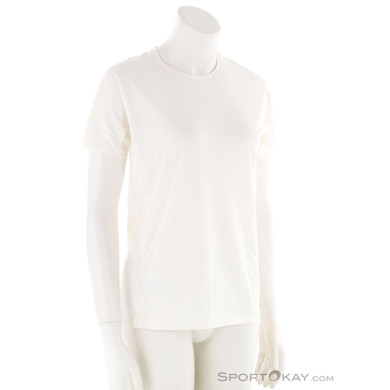Salomon Sense Aero GFX Damen T-Shirt-Weiss-M