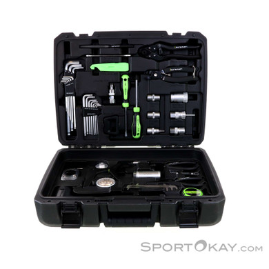 Birzman Studio Tool Box 37-TLG Werkzeugkoffer-Schwarz-One Size