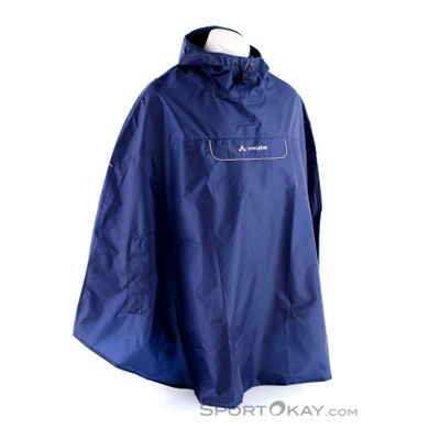 Vaude Val di Pino Poncho Regenjacke-Blau-S