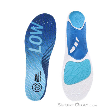 Sidas 3Feet Run Sense Low Einlegesohlen-Blau-S