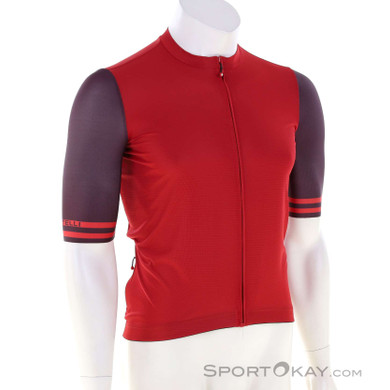 Castelli Prology Lite 2 Herren Bikeshirt-Dunkel-Rot-L