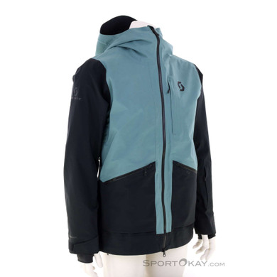 Scott Vertic GTX 2L Primaloft Herren Skijacke Gore-Tex-Hell-Blau-XL