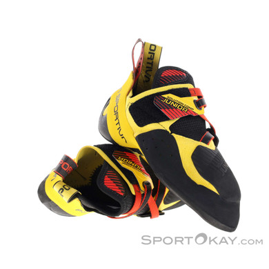 La Sportiva Solution Comp Kinder Kletterschuhe-Gelb-34
