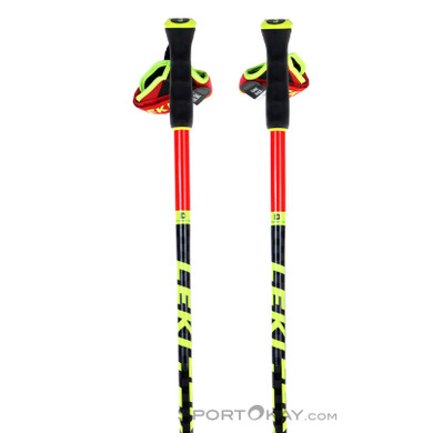 Leki WCR GS 3D Skistöcke-Rot-130