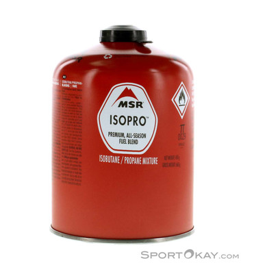 MSR Isopro 450g Gaskartusche-Rot-450