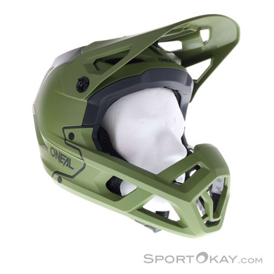 O'Neal SL1 Fullface Helm-Oliv-Dunkelgrün-XL