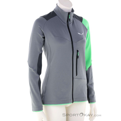 Salewa NXT PL Damen Fleecejacke-Grau-36