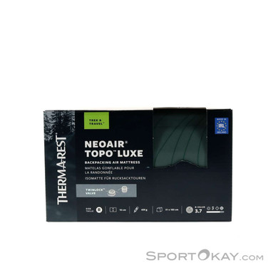 Therm-a-Rest NeoAir Topo Luxe Regular 183x51cm Isomatte-Blau-Regular