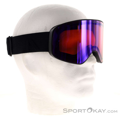 Alpina Ladis QM Skibrille-Schwarz-One Size
