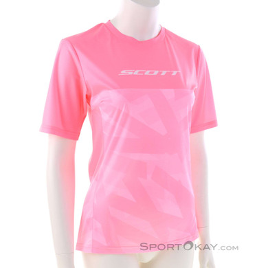 Scott Vertic LT Damen Bikeshirt-Pink-Rosa-M