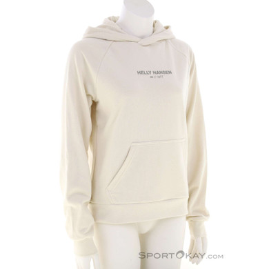 Helly Hansen Core Hoodie Damen Sweater-Beige-M