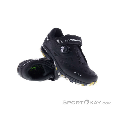 Northwave Spider Plus 3 Herren MTB Schuhe-Schwarz-44