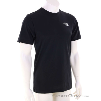 The North Face Monte Regular Herren T-Shirt-Schwarz-M