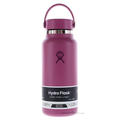 Hydro Flask Wide Mouth Flex Cap 946ml Thermosflasche-Lila-One Size