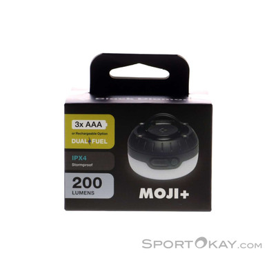 Black Diamond Moji+ Campinglaterne-Schwarz-One Size