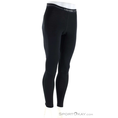 Icebreaker ZoneKnit 200 Herren Leggings-Schwarz-M