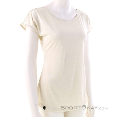 Salewa Melange Dry Damen T-Shirt-Beige-40