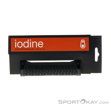 Crankbrothers Iodine Griffe-Schwarz-One Size