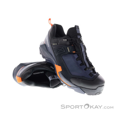 Salomon X Ultra Alpine GTX Herren Wanderschuhe Gore-Tex-Dunkel-Blau-9,5