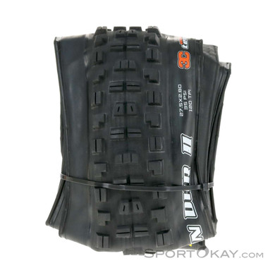 Maxxis Minion DHR II+ MaxxTerra EXO TR 27,5+ x 2,80 Reifen-Schwarz-27,5+