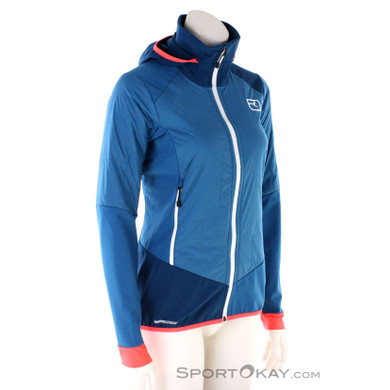 Ortovox Swisswool Col Becchei Hybrid Damen Tourenjacke-Dunkel-Blau-XS