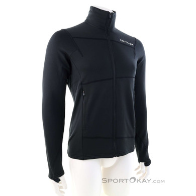 Ortovox Fleece Light Herren Fleecejacke-Schwarz-M