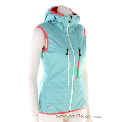 Ortovox Swisswool Piz Boe Damen Tourenweste-Türkis-XS