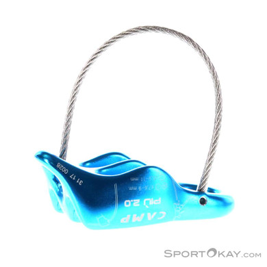 Camp Piu 2.0 Sicherungsgerät-Blau-One Size