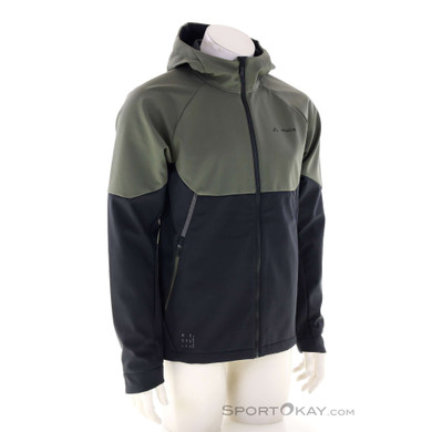 Vaude Quisma Softshell Herren Outdoorjacke-Oliv-Dunkelgrün-M