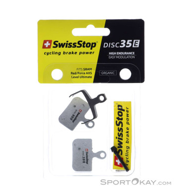 Swissstop Disc 35 E Bremsbeläge-Grau-One Size
