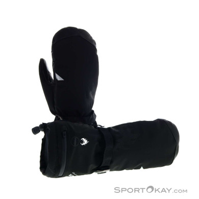 Zanier Hot STX Beheizbare Handschuhe-Schwarz-9,5