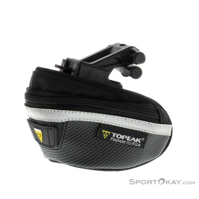 Topeak Wedge Pack II Micro 0,5l Satteltasche-Schwarz-One Size