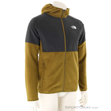 The North Face Glavier Heavyweight FZ Herren Sweater-Oliv-Dunkelgrün-S
