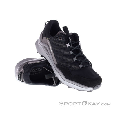 Lowa Maddox Pro GTX Low Herren Trekkingschuhe Gore-Tex-Schwarz-9,5