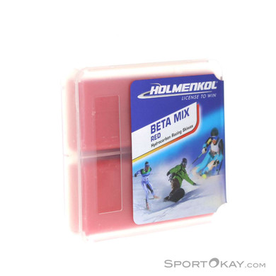 Holmenkol Betamix WC red 2x35g Hot Wax