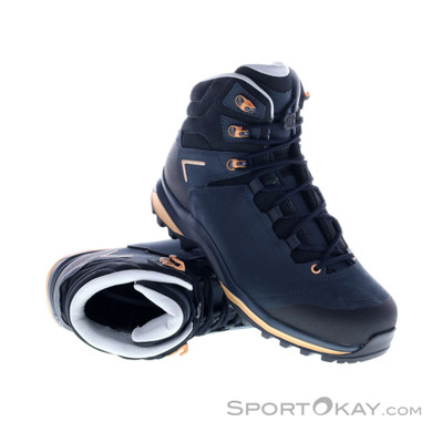 Lowa Lady Light Evo Damen Trekkingschuhe-Dunkel-Grau-7