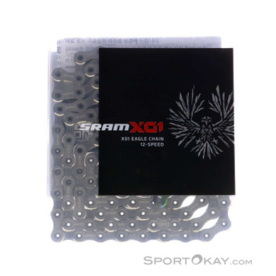 Sram PC X01 Eagle 12-Fach Kette-Grau-One Size