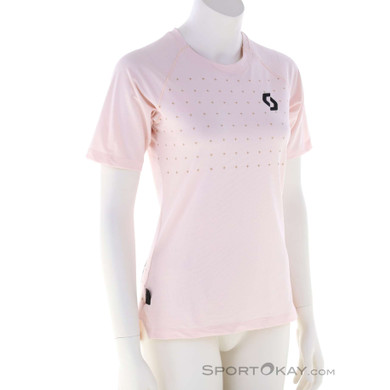Scott Trail Vertic S/S Damen T-Shirt-Pink-Rosa-S