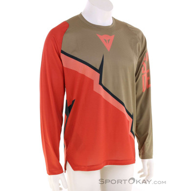 Dainese HgAer Jersey LS Herren Bikeshirt-Rot-M