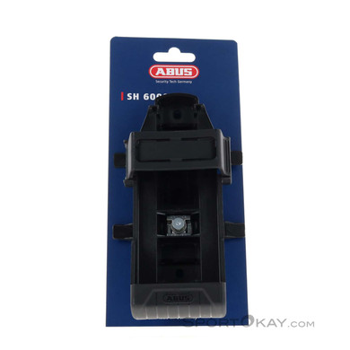 Abus Bordo SH6000 120cm Fahrradschloss Halterung-Schwarz-One Size