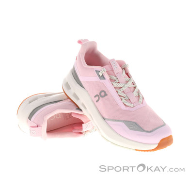 On Cloudnova Youth Kinder Freizeitschuhe-Pink-Rosa-6,5