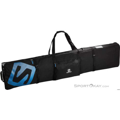 Salomon Clubline Wheeled 120l Skisack-Schwarz-One Size