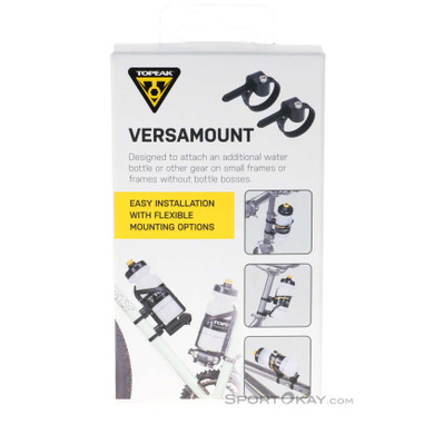 Topeak VersaMount Zubehör-Schwarz-One Size