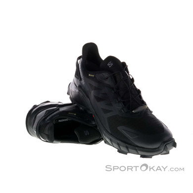 Salomon Supercross 4 GTX Herren Traillaufschuhe Gore-Tex-Schwarz-10