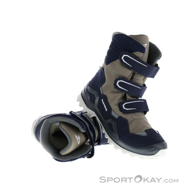 Lowa Milo Evo GTX HI JR Kinder Winterschuhe Gore-Tex-Blau-30